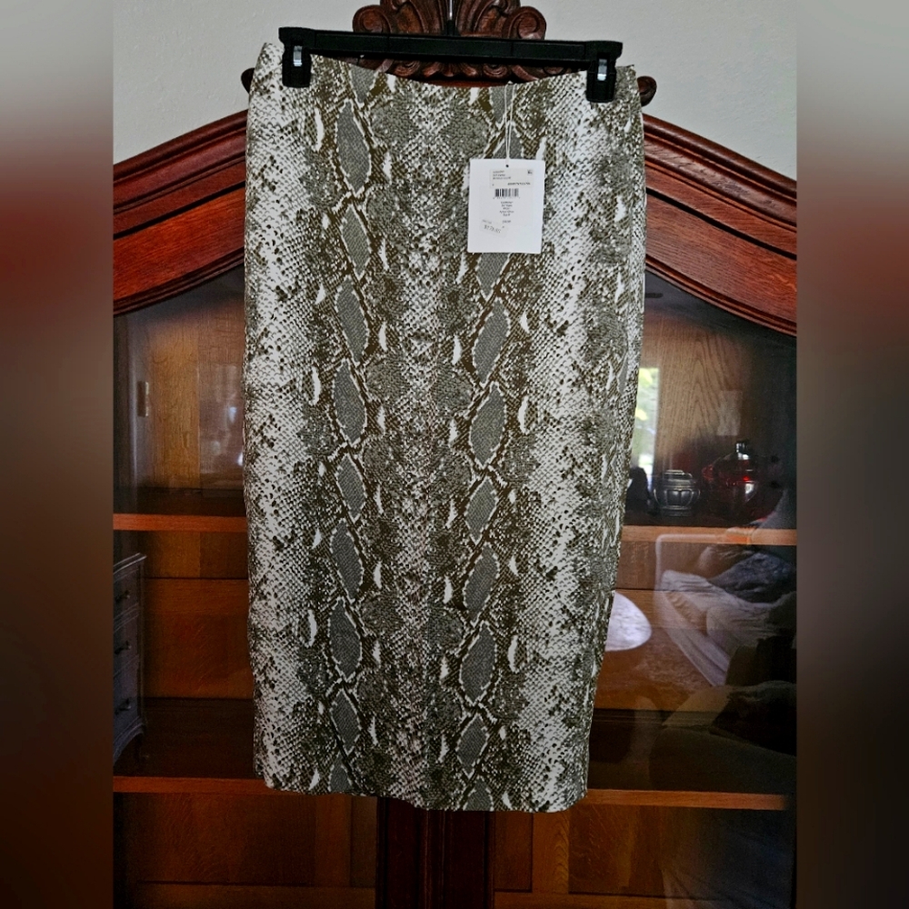 Diane Von Furstenberg Python Skirt 8